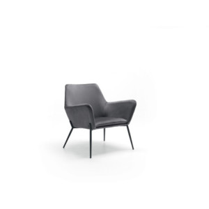 Zoom Poltrona in velluto Gin L.P.H 70 x 71,5 x 79 cm Stones