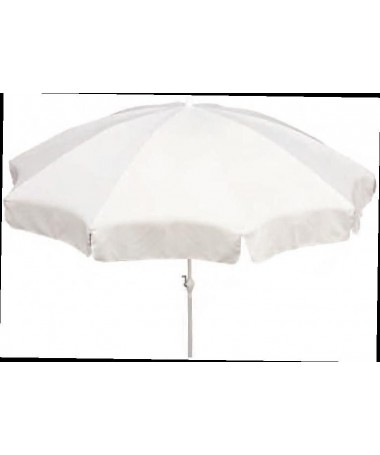 350 cm Maffei ombrellone rotondo Fibrasol Art.177 bianco poliestere d 