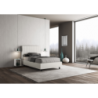 Letto imbottito 1 piazza e mezza 120x200 cm Sunny