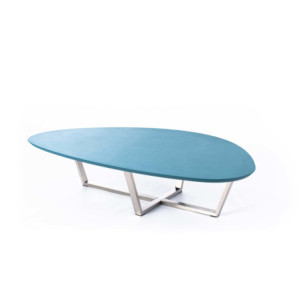 Tavolino 140 x 80 x 32h Drop 80cm X 140cm H 32cm Stones