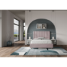Letto imbottito 1 piazza e mezza 120x190 cm Agueda