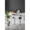 Set di 2 Sgabelli in tessuto Jimmy 38.5cm X 36cm H 88/102cm Stones