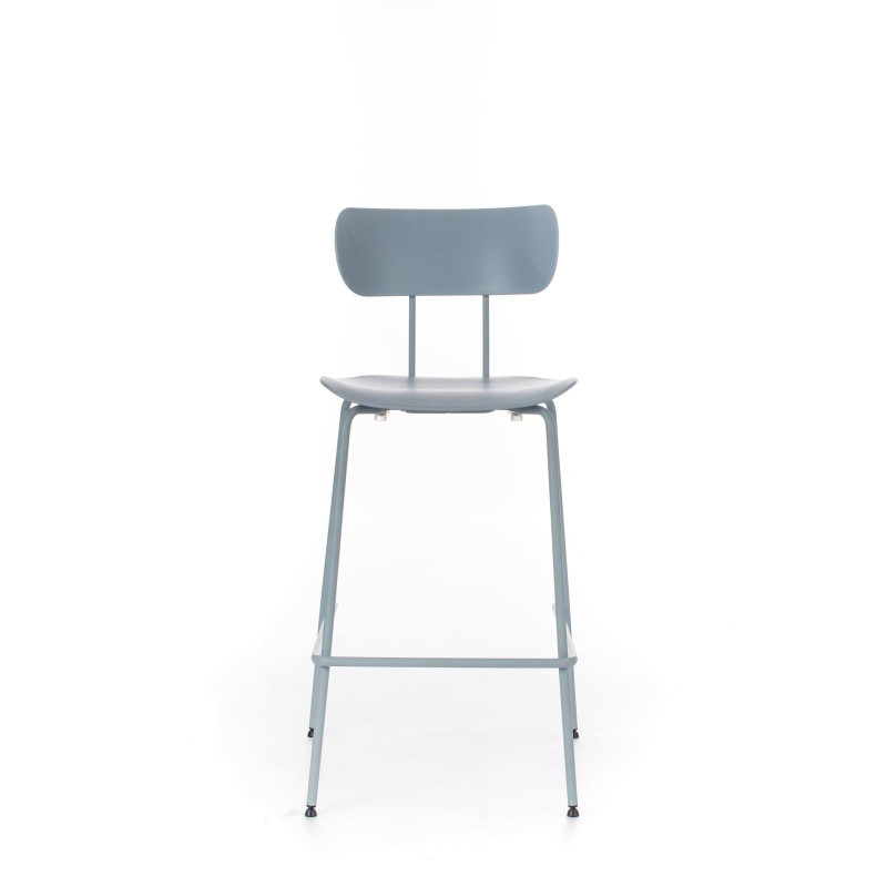 Set di 4 Sgabelli in polipropilene Sam 45cm X 51cm H 98cm Stones