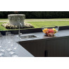Modulo cucina ad ante 60x60 antracite Moia da esterno resistente