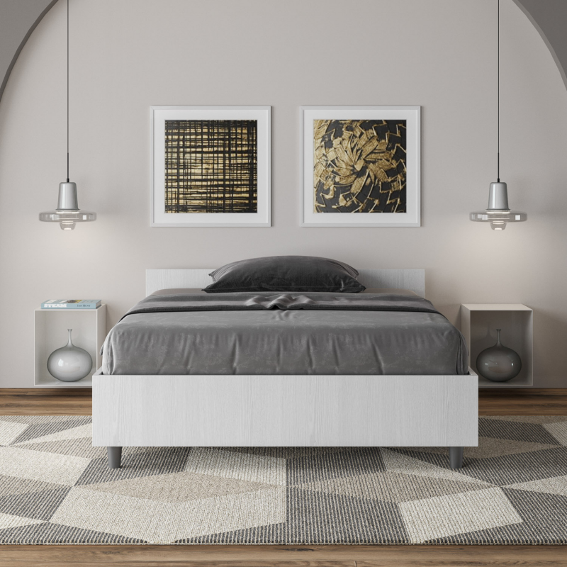 Letto 1 piazza e mezza 120x190 cm Nuamo