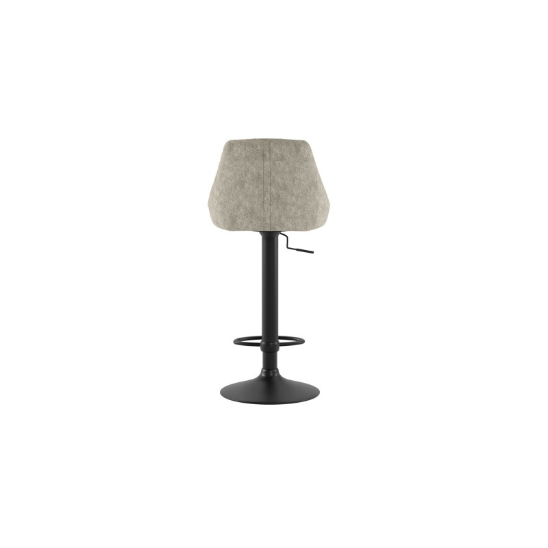 Set di 2 Sgabelli in microfibra Max 45cm X 50cm H 84/100cm Stones