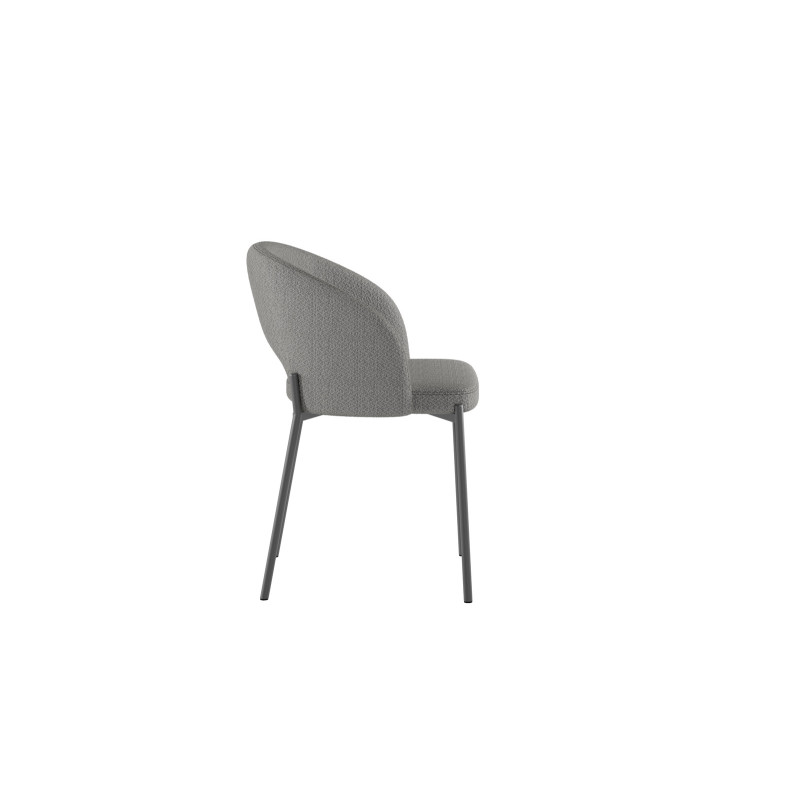 Set di 2 Sedie in tessuto Greta 52cm X 55.5cm H 78.5cm Stones