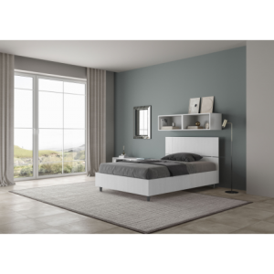 Zoom Letto 1 piazza e mezza 120x200 cm testata dritta Demas