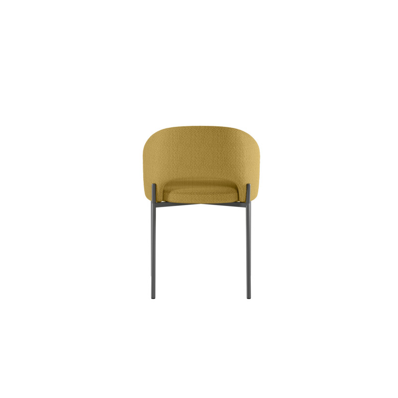 Set di 2 Sedie in tessuto Greta 52cm X 55.5cm H 78.5cm Stones