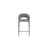 Set di 2 Sgabelli in tessuto Greta 50cm X 52cm H 89cm Stones