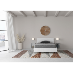 Zoom Letto 1 piazza e mezza 120x200 cm testata dritta con doghe Ankel