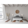 Letto 1 piazza e mezza 120x190 cm testata inclinata con doghe Ankel
