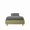 Letto Sommier imbottito Matrimoniale francese 140x190 cm Azelia