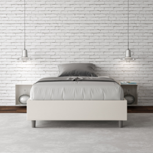 Zoom Letto Sommier imbottito Matrimoniale francese 140x200 cm Azelia