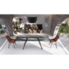 Tavolo Allungabile 160 / 240 x 90 cm Smokey 90cm X 160 / 240cm H 76cm Stones