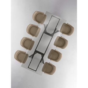 Zoom Tavolo Allungabile 160 / 240 x 90 cm Smokey 90cm X 160 / 240cm H 76cm Stones