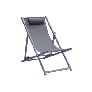 Set 4 sdrai mare alluminio antracite text antracite resistente