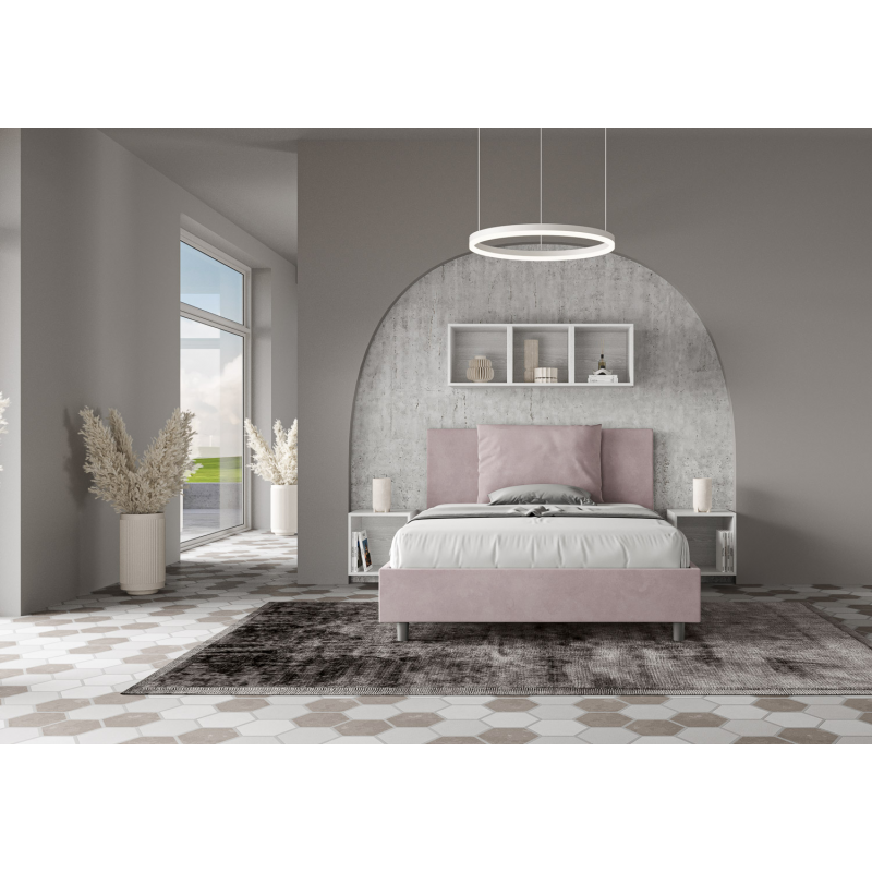 Letto imbottito Matrimoniale francese 140x190 cm Antea