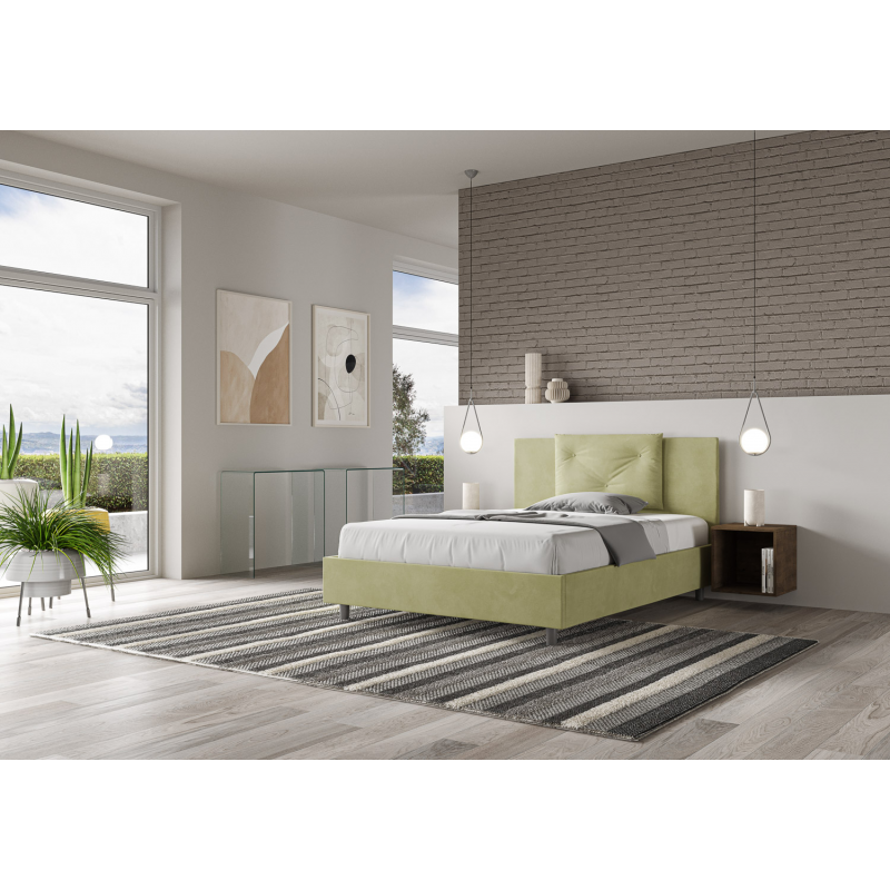 Letto imbottito Matrimoniale francese 140x190 cm Appia
