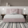 Letto imbottito Matrimoniale francese 140x190 cm Appia