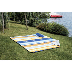 Set di 9 stuoie in poliestere imbottito Moia tappeto outdoor