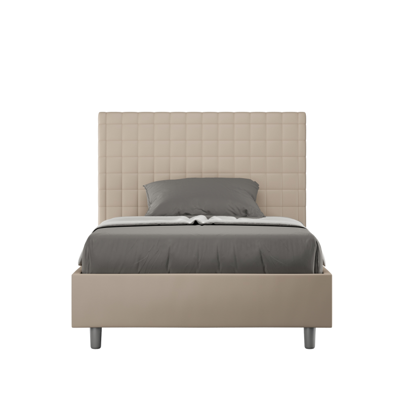 Letto imbottito Matrimoniale francese 140x190 cm Sunny