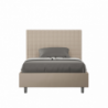 Letto imbottito Matrimoniale francese 140x190 cm Sunny