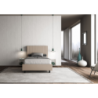 Letto imbottito Matrimoniale francese 140x190 cm Sunny