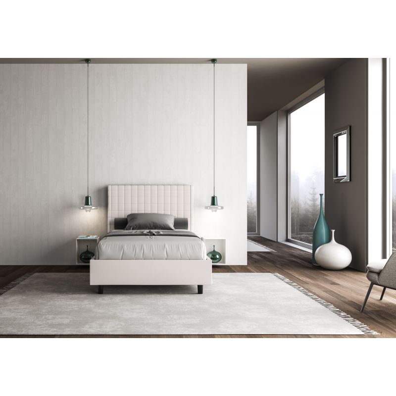 Letto imbottito Matrimoniale francese 140x210 cm Sunny