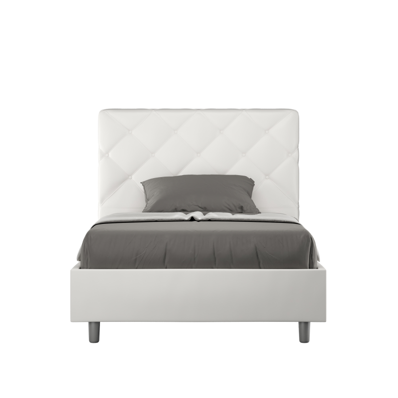 Letto imbottito Matrimoniale francese 140x190 cm Priya