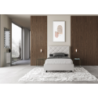 Letto imbottito Matrimoniale francese 140x190 cm Priya