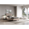 Letto imbottito Matrimoniale francese 140x190 cm Goya