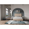 Letto imbottito Matrimoniale francese 140x190 cm Agueda