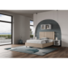 Letto imbottito Matrimoniale francese 140x190 cm Agueda