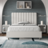 Letto imbottito Matrimoniale francese 140x190 cm Agueda