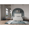 Letto imbottito Matrimoniale francese 140x190 cm Agueda