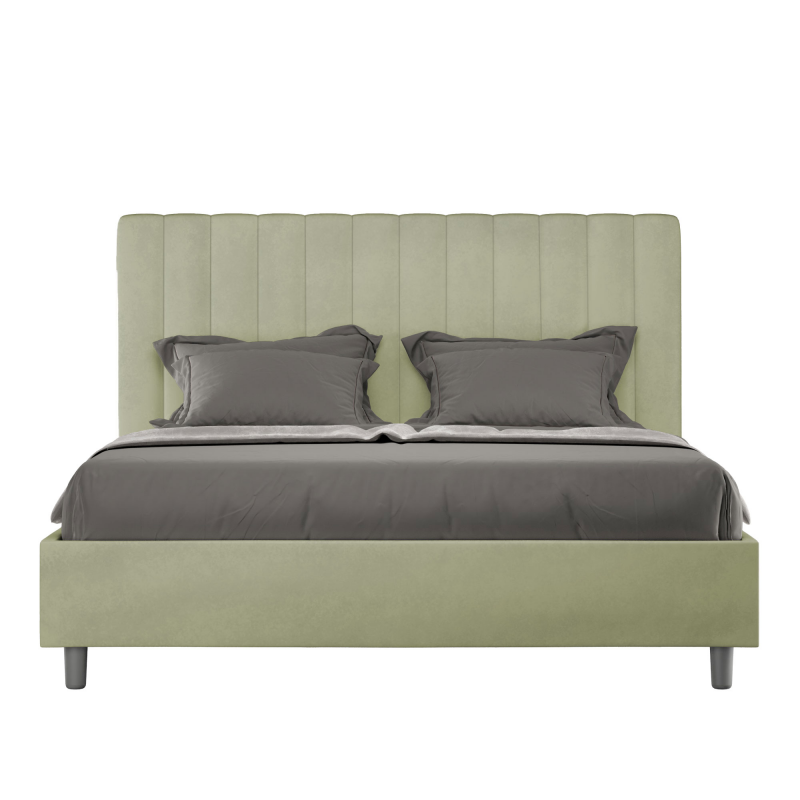 Letto imbottito Matrimoniale francese 140x190 cm Agueda