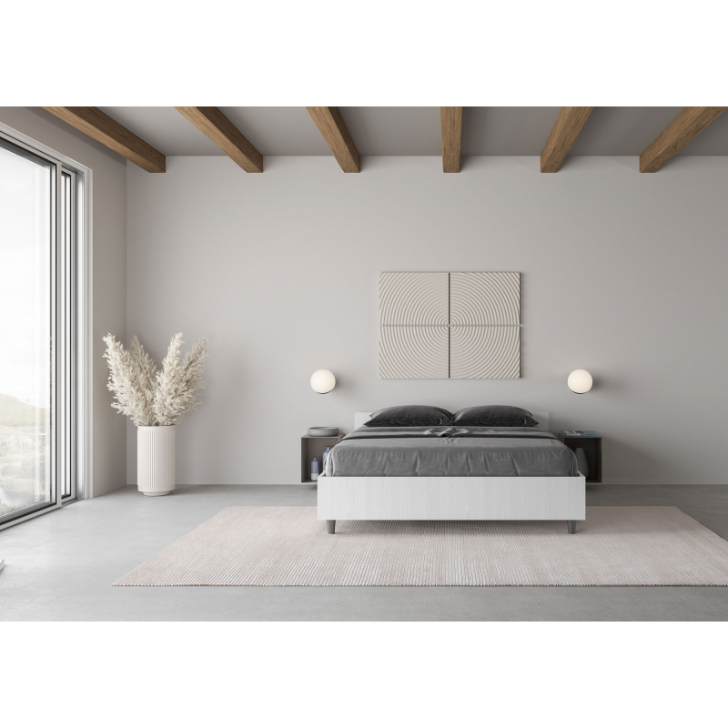 Letto Matrimoniale francese 140x190 cm Nuamo
