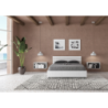 Letto Matrimoniale francese 140x190 cm testata dritta con doghe Ankel