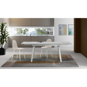 Tavolo Allungabile 140/ 200 x 80 cm Dylan 80cm X 140/200cm H 76cm Stones