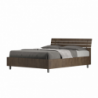 Letto Matrimoniale francese 140x190 cm testata inclinata con doghe Ankel