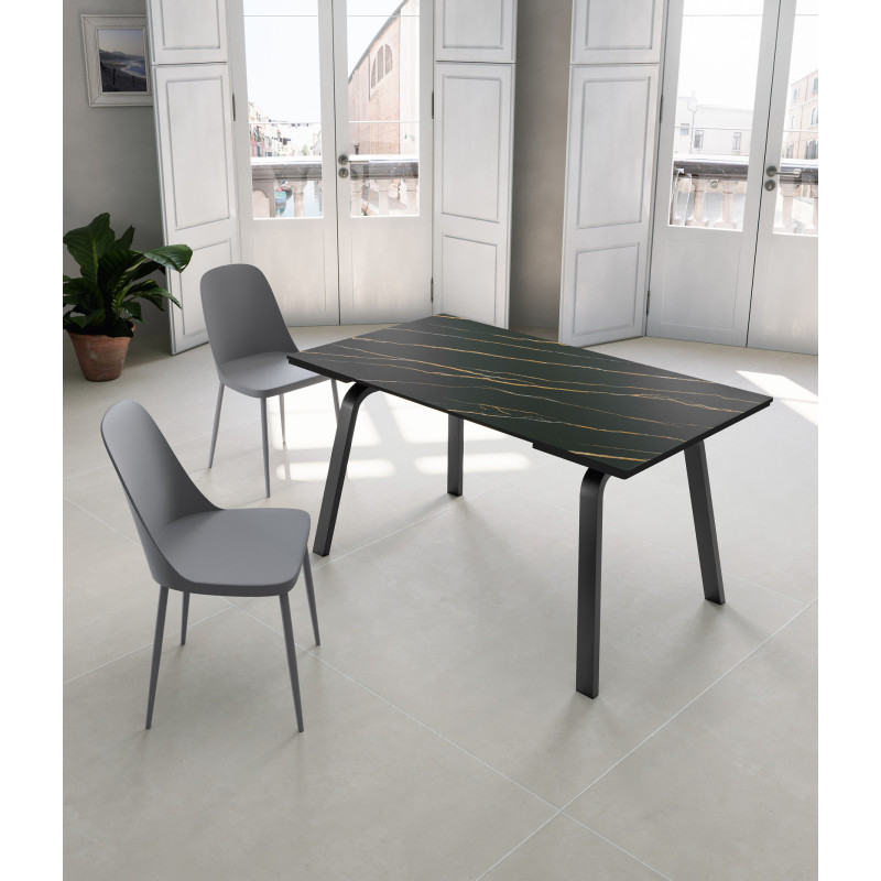 Tavolo Allungabile 140/ 200 x 80 cm Dylan 80cm X 140/200cm H 76cm Stones