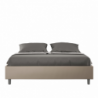 Letto Sommier imbottito Matrimoniale 160x190 cm Azelia