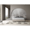 Letto Sommier imbottito Matrimoniale 160x190 cm Azelia