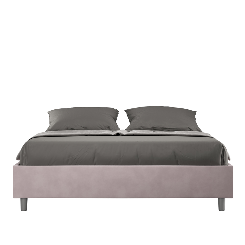 Letto Sommier imbottito Matrimoniale 160x190 cm Azelia