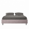 Letto Sommier imbottito Matrimoniale 160x190 cm Azelia