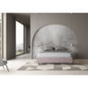 Letto Sommier imbottito Matrimoniale 160x190 cm Azelia
