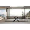 Tavolo Allungabile 200/300 x 100 cm Stark 100cm X 200/300cm H 76cm Stones