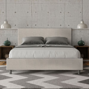 Zoom Letto imbottito Matrimoniale 160x200 cm tessuto Labirinto Adele