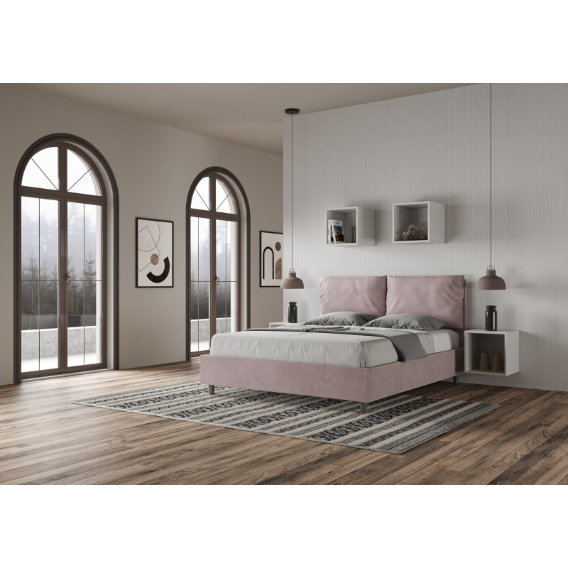 Letto imbottito Matrimoniale 160x190 cm Antea